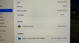 Good
													MacBook Pro 2023 - 16" - Apple M2 Pro 12-core, Silver, 512 GB, 16 GB, photo 5 of 6