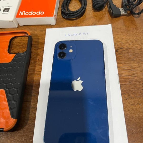 Apple iPhone 12 - Unlocked, 64 GB, Blue, A2172