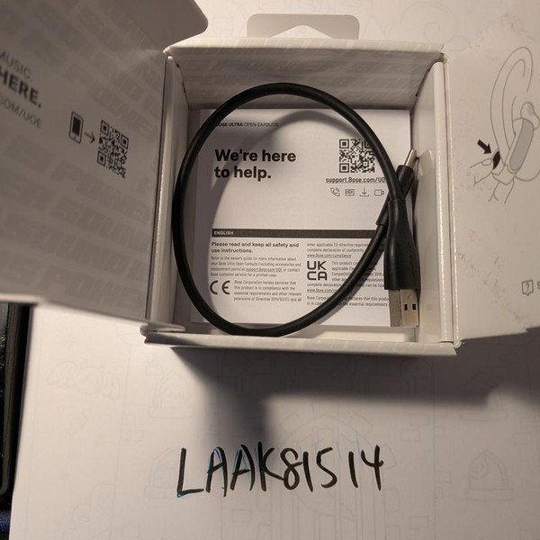 Bose Ultra Open Earbuds - Lunar Blue