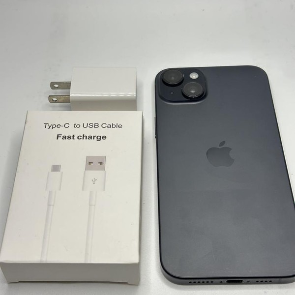 Apple iPhone 15 Plus - Unlocked, 128 GB, Black, A2847
