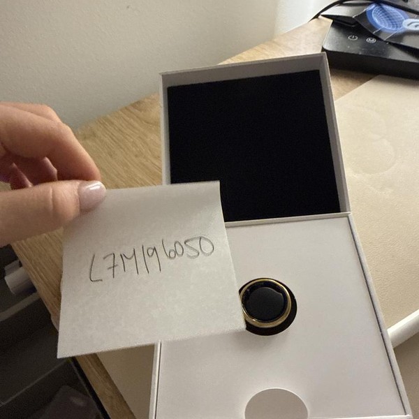 Oura Ring Gen 3 - Gold, Size 9, Horizon