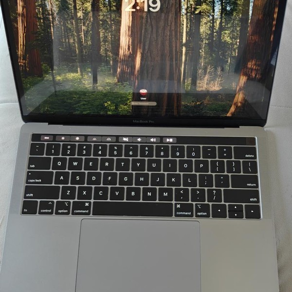 MacBook Pro 2019 - 13 inch - 256 GB, Gray, 8 GB, Intel Core i5