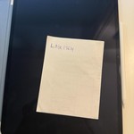Mint Apple iPad Pro 13 inch (M4) 2024 - Wi-Fi, 256 GB, Black, 8 GB, A2925, Standard Glass