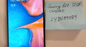 Good
													Samsung Galaxy A20 - Unlocked, Black, 32 GB, 3 GB, photo 1 of 4