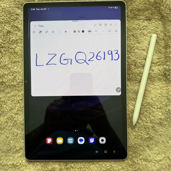 Samsung Galaxy Tab S9 - Wi-Fi, 256 GB, Beige, 12 GB, SM-X710