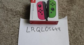 New
													Nintendo Switch Joy-Con (L-R) - Pink & Green, photo 1 of 2