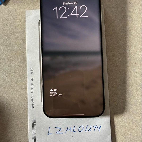 Apple iPhone 16 Pro Max - Unlocked, 256 GB, Natural, A3084