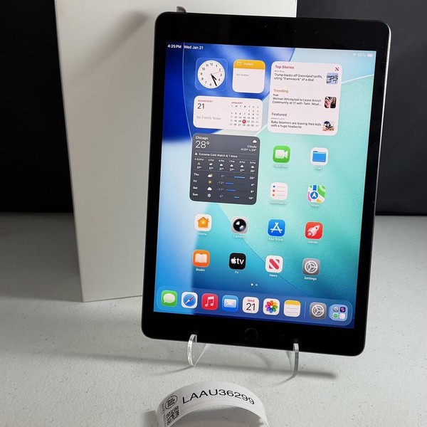 Apple iPad 9th Gen - Unlocked, 64 GB, Gray, A2603