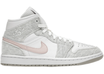 Jordan 1 Mid SE Light Iron Ore (Women's) for sale