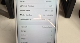 Good
													Apple iPhone 6S - Unlocked, Silver, 32 GB, A1688, photo 2 of 7