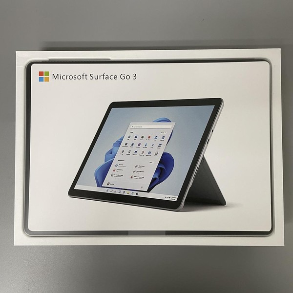 Microsoft Surface Go 3 - Wi-Fi, 64 GB, Platinum, 4 GB, Intel Pentium