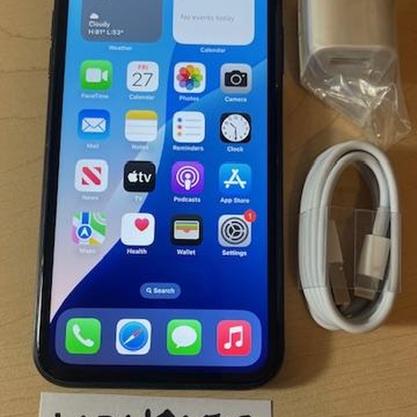 Apple iPhone Xr - Unlocked, 64 GB, Black, A1984