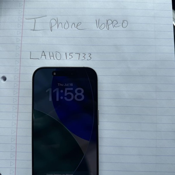 Apple iPhone 16 Pro - Unlocked, 128 GB, Natural, A3083