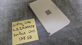 Mint
													Microsoft Surface Duo - Unlocked, White, 128 GB, 6 GB, photo 1 of 15