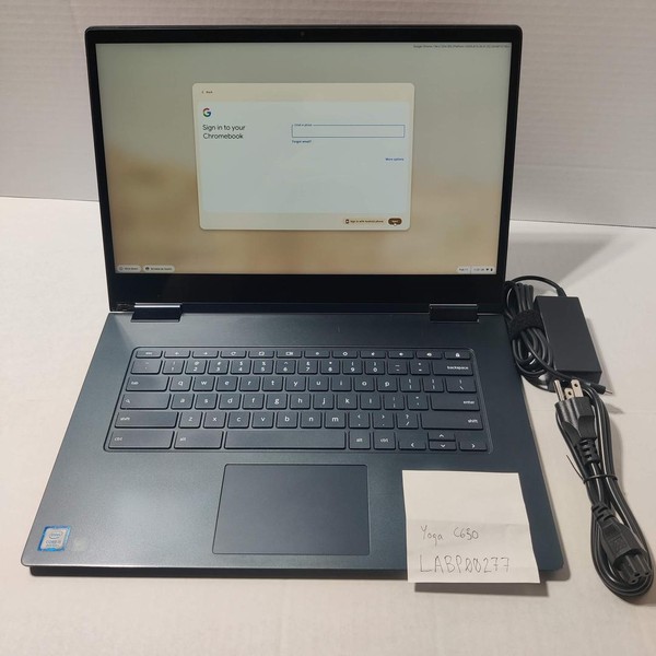 Lenovo Yoga C630 Chromebook - 128 GB, Navy Blue, 8 GB, Intel Core i5, FHD