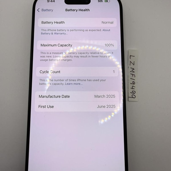 Apple iPhone 16 Pro - Unlocked, 128 GB, Black, A3083