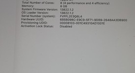 Fair
													MacBook Air 2020 - 13" - Apple M1, Gray, 256 GB, 8 GB, photo 4 of 14