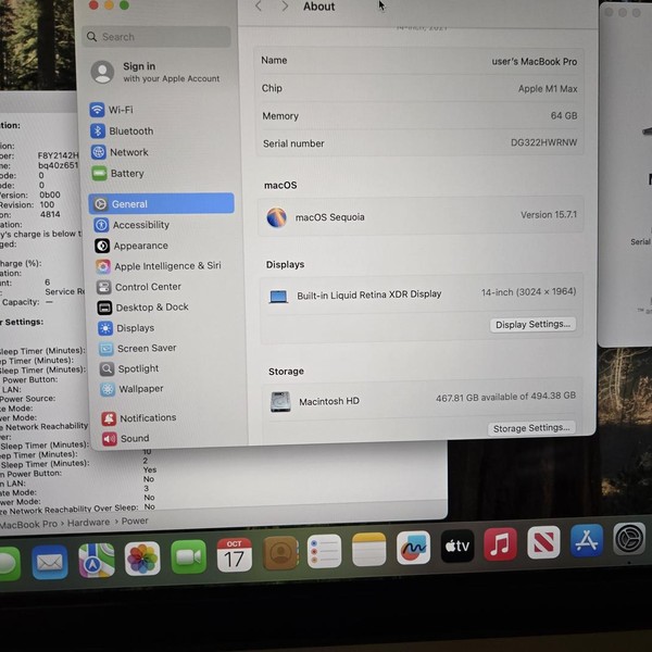 MacBook Pro 2021 - 14 inch - 512 GB, Gray, 64 GB, Apple M1 Max