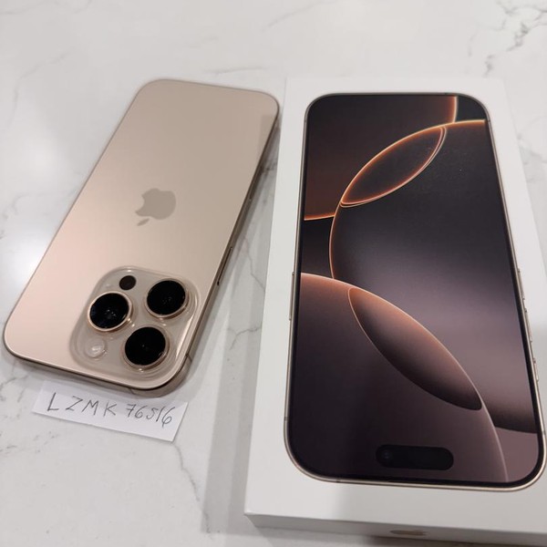 Apple iPhone 16 Pro - Unlocked, 128 GB, Desert, A3083