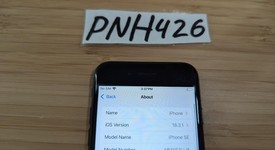 Fair
													Apple iPhone SE 3rd Gen 2022 - Unlocked, Midnight, 64 GB, A2595, photo 2 of 16