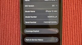 Mint
													Apple iPhone 12 Mini - Unlocked, Black, 128 GB, A2176, photo 2 of 14