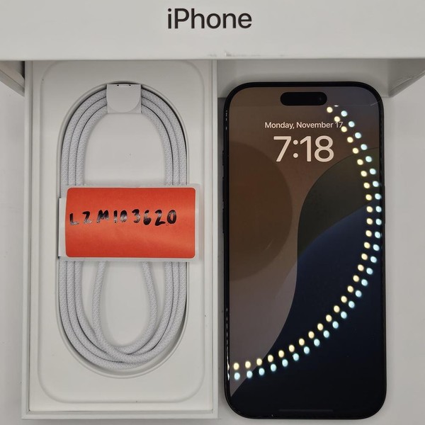 Apple iPhone 16 Pro - Unlocked, 256 GB, Black, A3083