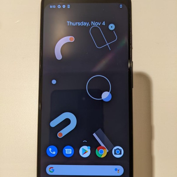 Google Pixel 4 XL - Unlocked, Black, 128 GB, 6 GB, G020J, Google Edition