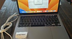 Good
													MacBook Pro 2020 - 13" - Apple M1, Gray, 256 GB, 8 GB, photo 4 of 11