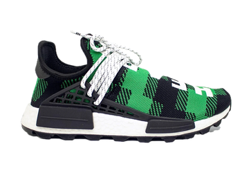 adidas NMD Hu Pharrell x BBC Green Plaid for sale