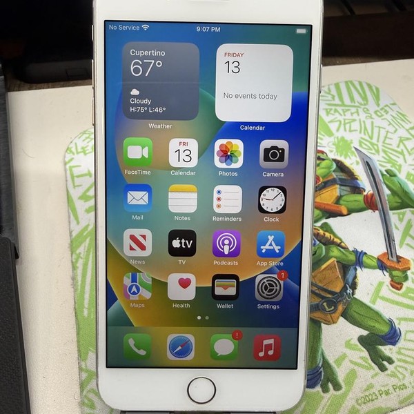 Apple iPhone 8 Plus - Unlocked, 64 GB, Silver, A1864
