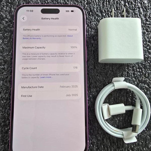 Apple iPhone 16 Plus - Spectrum, 128 GB, Pink, A3082