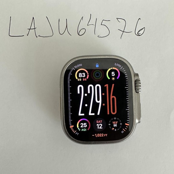 Apple Watch Ultra 49mm - AT&T, Titanium, A2622