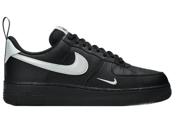 Nike Air Force 1 Low '07 LV8 Black Metallic Silver for sale