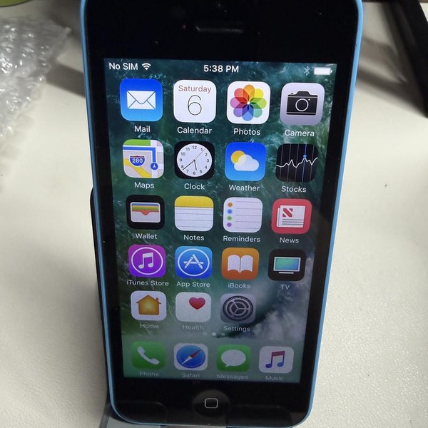 Apple iPhone 5C - Unlocked, 8 GB, Blue, A1532, GSM