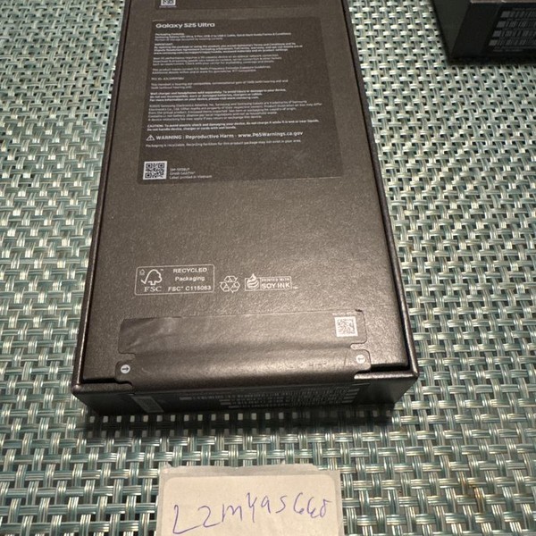 Samsung Galaxy S25 Ultra - Unlocked, 512 GB, Jetblack, 12 GB, SM-S938U1