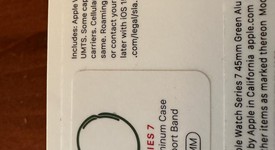 New
													Apple Watch Series 7 45mm - Unlocked, Green, A2477 - Cellular, Aluminum, photo 5 of 6