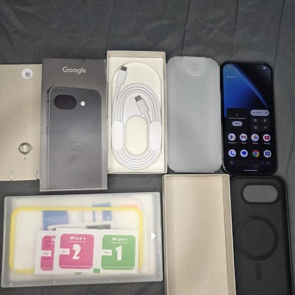 Google Pixel 10a - Unlocked, 128 GB, Obsidian, GE1GQ
