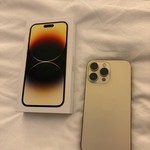 Good Apple iPhone 14 Pro Max - Verizon, 256 GB, Gold, A2651