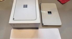 Good
													Microsoft Surface Duo - Unlocked, White, 128 GB, 6 GB, photo 1 of 13
