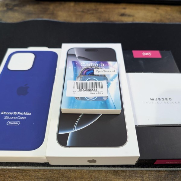 Apple iPhone 16 Pro Max - Unlocked, 512 GB, White, A3084