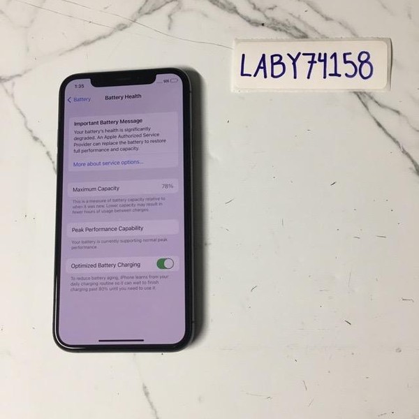 Apple iPhone Xs - Unlocked, 64 GB, Space Gray, A1920