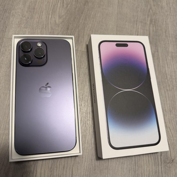 Apple iPhone 14 Pro Max - Unlocked, 256 GB, Purple, A2651