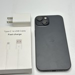 Good Apple iPhone 15 - Unlocked, Black, 128 GB, A2846