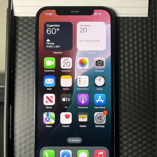 Apple iPhone 12 - Unlocked, 128 GB, Black, A2172