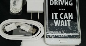 Fair
													Samsung Galaxy J3 - AT&T, White, 16 GB, SM-J320A, photo 1 of 4