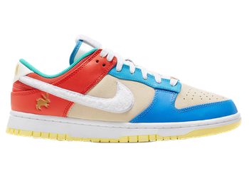 Nike Dunk Low Retro PRM Year of the Rabbit Blue Orange Cream for sale