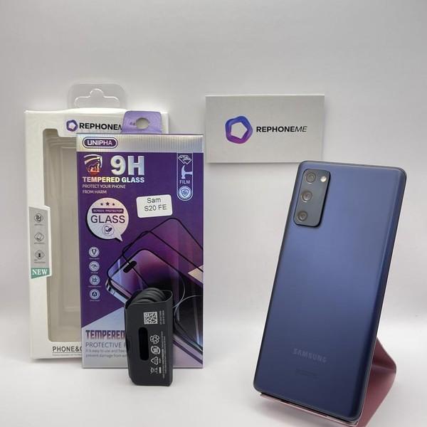 Samsung Galaxy S20 FE 5G - Unlocked, 128 GB, Cloud Navy, 6 GB, SM-G781U1/DS