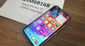 Good
													Apple iPhone 11 - Unlocked, White, 128 GB, A2111, photo 2 of 4