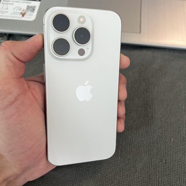 Apple iPhone 15 Pro - Unlocked, 128 GB, White, A2848