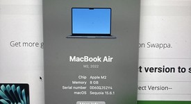 Good
													MacBook Air 2022 - 13" - Apple M2, Midnight, 256 GB, 8 GB, photo 5 of 14